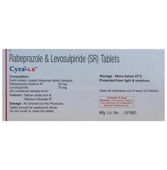 cyra ls tablet 10's